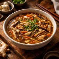 Authentic Chinese Hot and Sour Soup