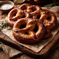 Authentic German Pretzels