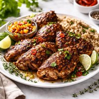 Authentic Jamaican Jerk Chicken