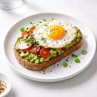 Avocado Toast with Fried Egg