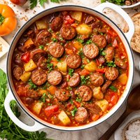 Award Sausage Stew Pot