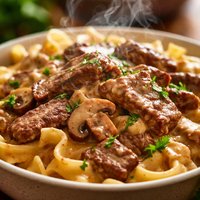 Award Winning Beef Stroganoff