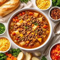 Awesome Hamburger Soup
