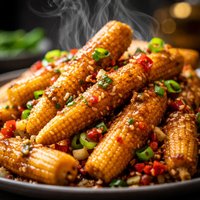 Awesome Hot Garlic Baby Corn