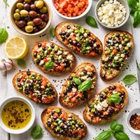Awesome Olive Bruschetta