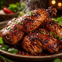 Ayam Panggang Honey Roasted Malay Style Chicken