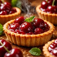 Azumaya Cherry Tartlets