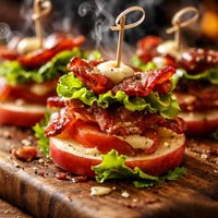 B L a Bacon Lettuce Apple Bites