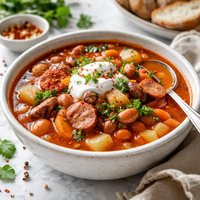 Bab Leves Hungarian Bean Soup