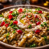Baba Ganoujh Eggplant Salad with Tehina