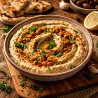 Baba Ghannouji Hummus