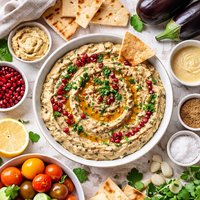 Baba Ghanoush Eggplant Dip