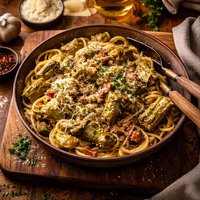 Baby Artichoke Carbonara