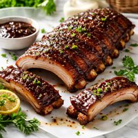 Baby Back Ribs with Espresso Bbq Sauce