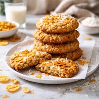 Baby Boomer Cornflake Coconut Cookies