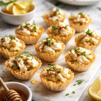 Baby Brie Crab Appetizers