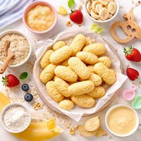 Baby Cereal Biscuits Eggless