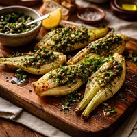 Baby Fennel with Salsa Verde