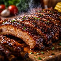 Backyard Style Barbecued Ribs