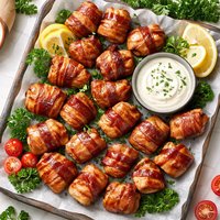 Bacon-Wrapped Chicken Bites