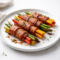 Bacon-Wrapped Vegetables