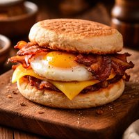 Bacon and Egg Muffin