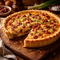 Bacon and Onion Quiche