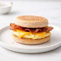 Bacon Egg Cheese Breakfast Sandwich