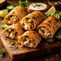 Baked Jalapeno Stuffed Wraps