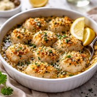 Baked Maine Scallops