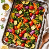 Baked Mixed Vegetables with Herb Seasoning