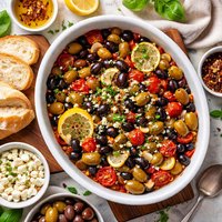 Baked Olive Appetizer