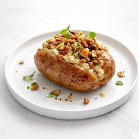 Baked Potato with Nuts