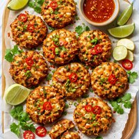 Baked Prawn and Chilli Ginger Cakes