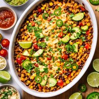 Baked Rice Mexicana