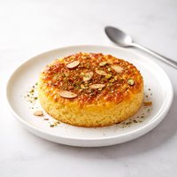 Baked Saffron Rice Pudding