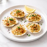 Baked Scallops Waldo