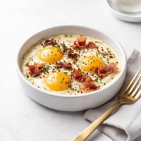 Baked Shirred Eggs
