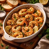 Baked Shrimp in Italian Dressing