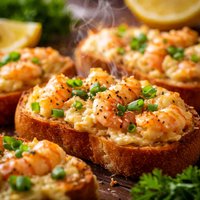 Baked Shrimp Toasts