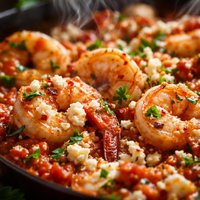 Baked Shrimp with Feta