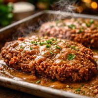 Baked Southern Fried Round Steak