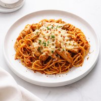 Baked Spaghetti with Chicken