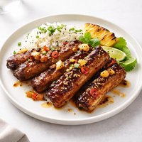 Baked Spareribs Aloha