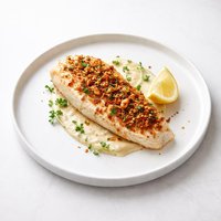 Baked Spicy Fillet of Fish for One