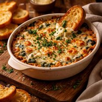 Baked Spinach Parmesan Dip