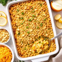 Baked Squash Casserole from Black Eyed Pea