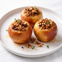Baked Stuffed Apples with Walnuts