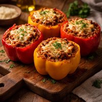 Baked Stuffed Bell Peppers