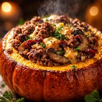 Baked Stuffed Pumpkin